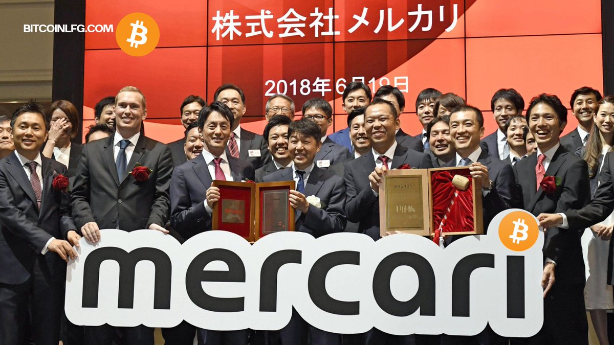 BREAKING 🚨

JAPAN STARTS TO ACCEPT #BITCOIN 

Mercari, one of Japan's leading e-commerce platforms, announced that it will start accepting #Bitcoin