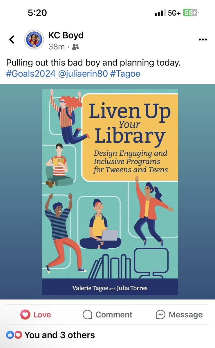 bookmarksllc's tweet photo. Thanks @Boss_Librarian for using our book in planning for 2024! @juliaerin80 https://t.co/TwhdPr2PYg