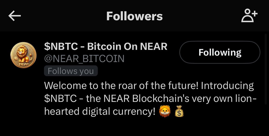 Al21277491's tweet image. Thank you thank you 🙏 🍀 @NEAR_BITCOIN 

#NBTC IS #NEAR #NBTC 🚀