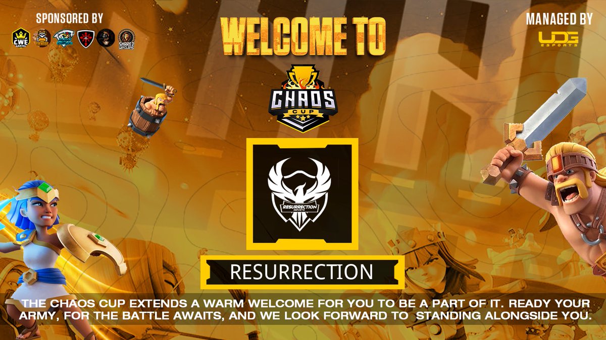 Resurrection Esports (@resurrectionesc) on Twitter photo ⚔️@Chaos__Cup ⚔️
Listos para un nuevo comienzo
<a href="/CocAltamirano/">Armando Altamirano Coc</a>
<a href="/vargas_DP/">Danny vargas</a>
<a href="/Hodros18/">Hodros</a>
<a href="/garvi_soriano/">Garvi Soriano</a>
#Nahitan
👩🏻💻<a href="/ayne_zep/">🖤☠Ayne☠🖤</a> #Chistian
#ClashOfClans #GoFurtherWithRSN ⚔️@Chaos__Cup ⚔️
Listos para un nuevo comienzo
<a href="/CocAltamirano/">Armando Altamirano Coc</a>
<a href="/vargas_DP/">Danny vargas</a>
<a href="/Hodros18/">Hodros</a>
<a href="/garvi_soriano/">Garvi Soriano</a>
#Nahitan
👩🏻💻<a href="/ayne_zep/">🖤☠Ayne☠🖤</a> #Chistian
#ClashOfClans #GoFurtherWithRSN