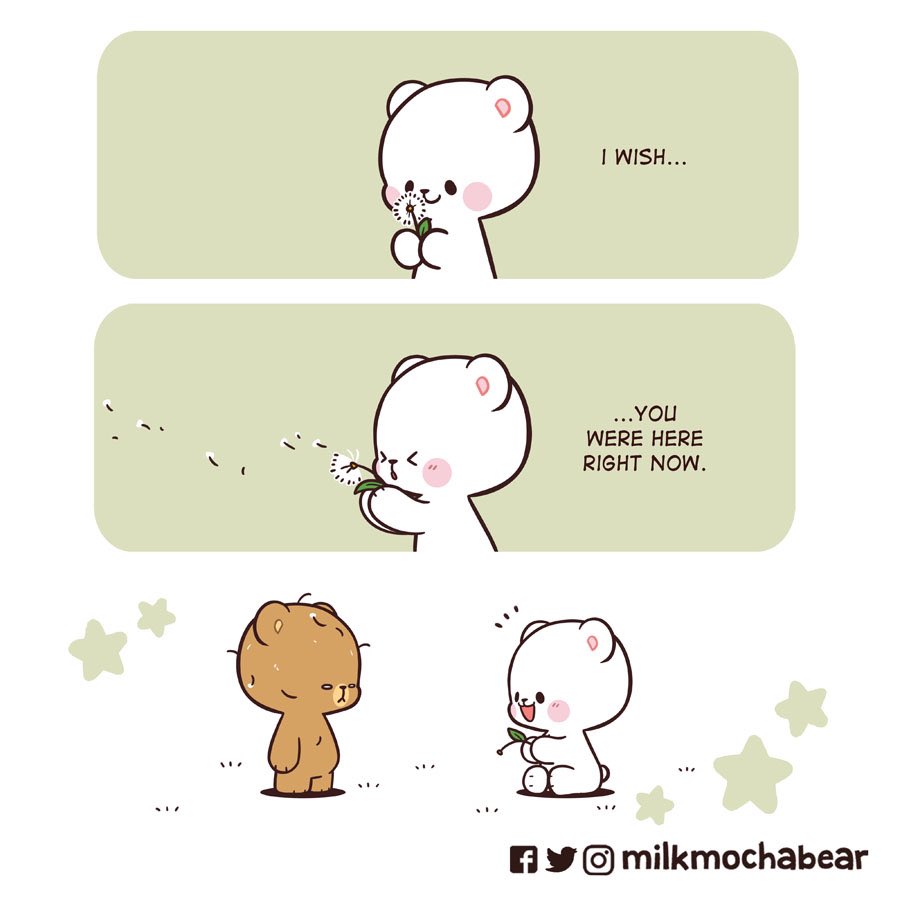 milkmochabear's tweet photo. I wish.. ❤️
---
Feel free to mention someone you wish were here~! 💕 

#milkmochabear
#milkandmocha https://t.co/O6PwYtIlRK