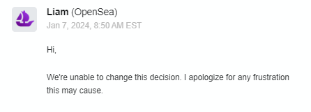Cryptotrissy's tweet image. Going to need everyone’s support here. 

@opensea has not been cooperative in listing @WebverseNFT without violation of their terms.

Upon mint, we had several fake collections on Opensea. During the process of reporting these collections to be taken down, our real collection was…