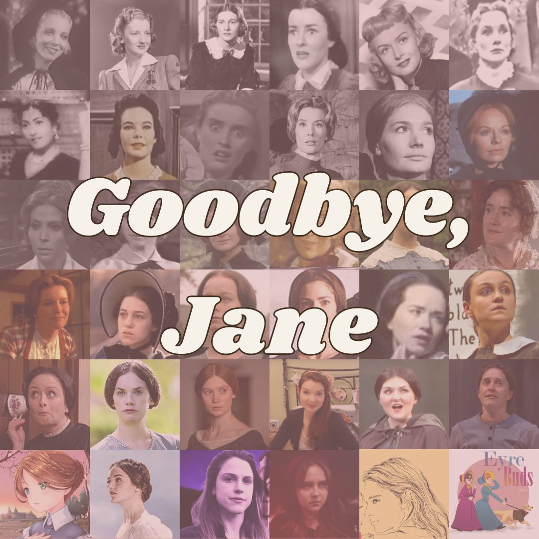 NEW Ep. Goodbye, Jane - As two wonderful years come to an end, Piper and Lillian reflect on what we've learned from #JaneEyre. Thank you for joining us on this journey. Happy Jane Eyre reading and watching. Listen buff.ly/3NUjG7h #charlottebronte #bookadaptation