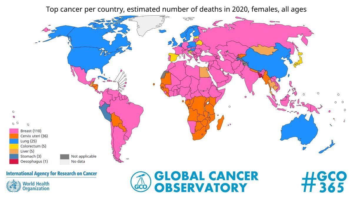 Global Cancer Observatory (GCO) tweet media