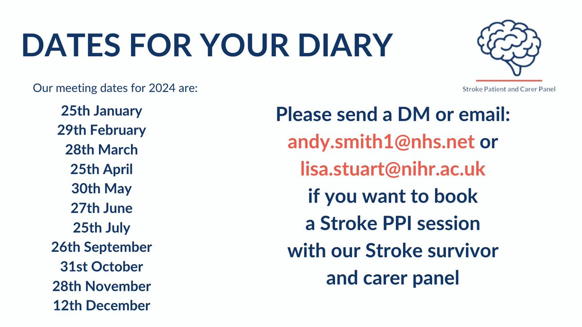 StrokePCP_NENC's tweet photo. Our 2024 Meeting dates are: https://t.co/aj21FB2tKr