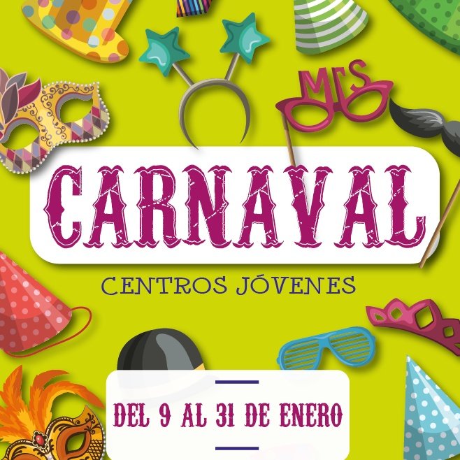 CJTacon's tweet photo. ¡Buenas tardes a todos y todas!
Después de las fiestas navideñas, volvemos a tope para empezar a preparar Carnaval ⭐🥳 Os esperamos en Centros Jóvenes a partir de mañana, martes 9 de enero 😉 @CJLobete @cjcubo https://t.co/BhQ09WkJE8