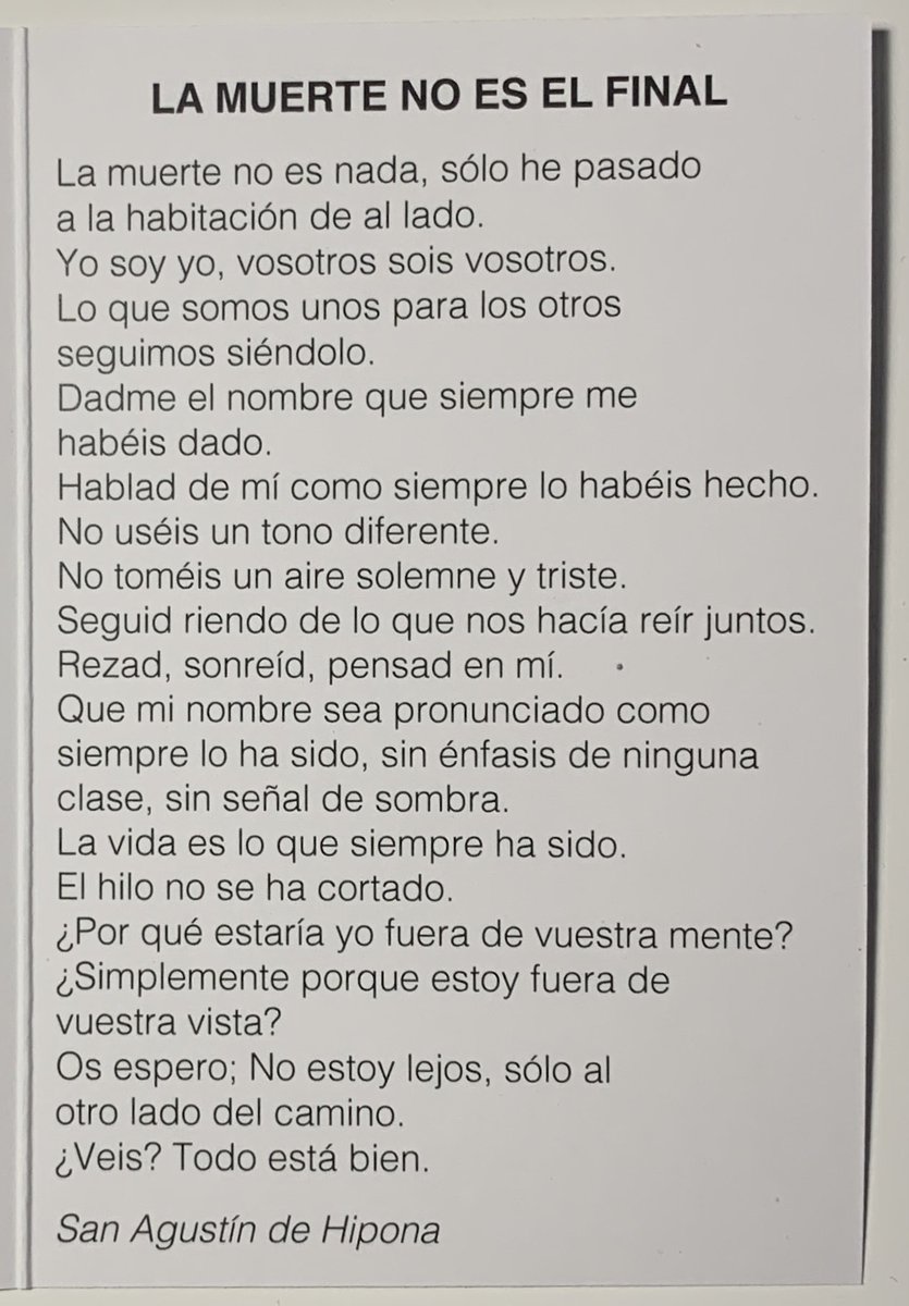 vgarrog's tweet photo. La muerte no es el final https://t.co/d3dTwflU7U