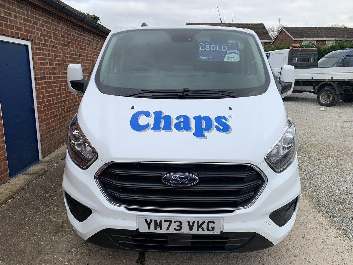 New Transit Custom done for Chaps
Supplied by @RoyWoodTransits 
#signs #vehiclelivery #vansigns