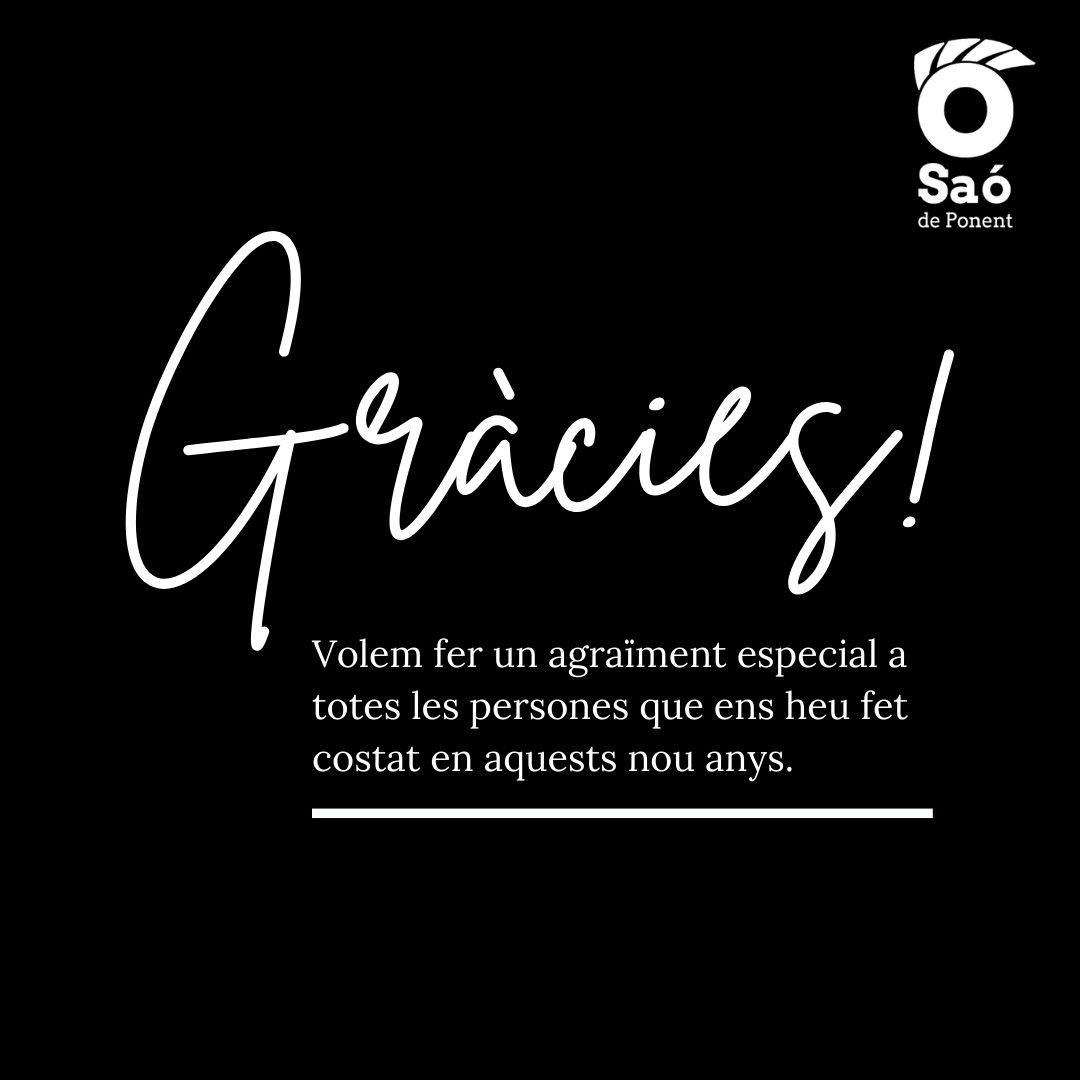 Saó de Ponent tweet media