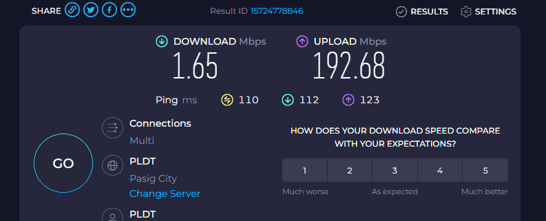 HiImZash's tweet photo. @pldt @PLDTHome @PLDT_Cares @ePLDT @ConvosAtHomePH @pldt bakit naman ganito? Ano na naman sira ng linyo nyo? https://t.co/y4Vv9MXrZj