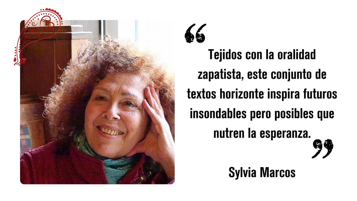 AkalMx's tweet photo. 🎙Estamos #AlAire 

#Hoy, la pensadora Sylvia Marcos conversa con @mquemain sobre su libro “Una poética de la insurgencia zapatista”.

🎧 Ven a escuchar @PMovimiento
@RadioUNAM 
📻 Sintoniza el 96.1 FM
💻 https://t.co/UtnTneXZBJ
#HacemosComunidad. https://t.co/s8YxMBxiuM