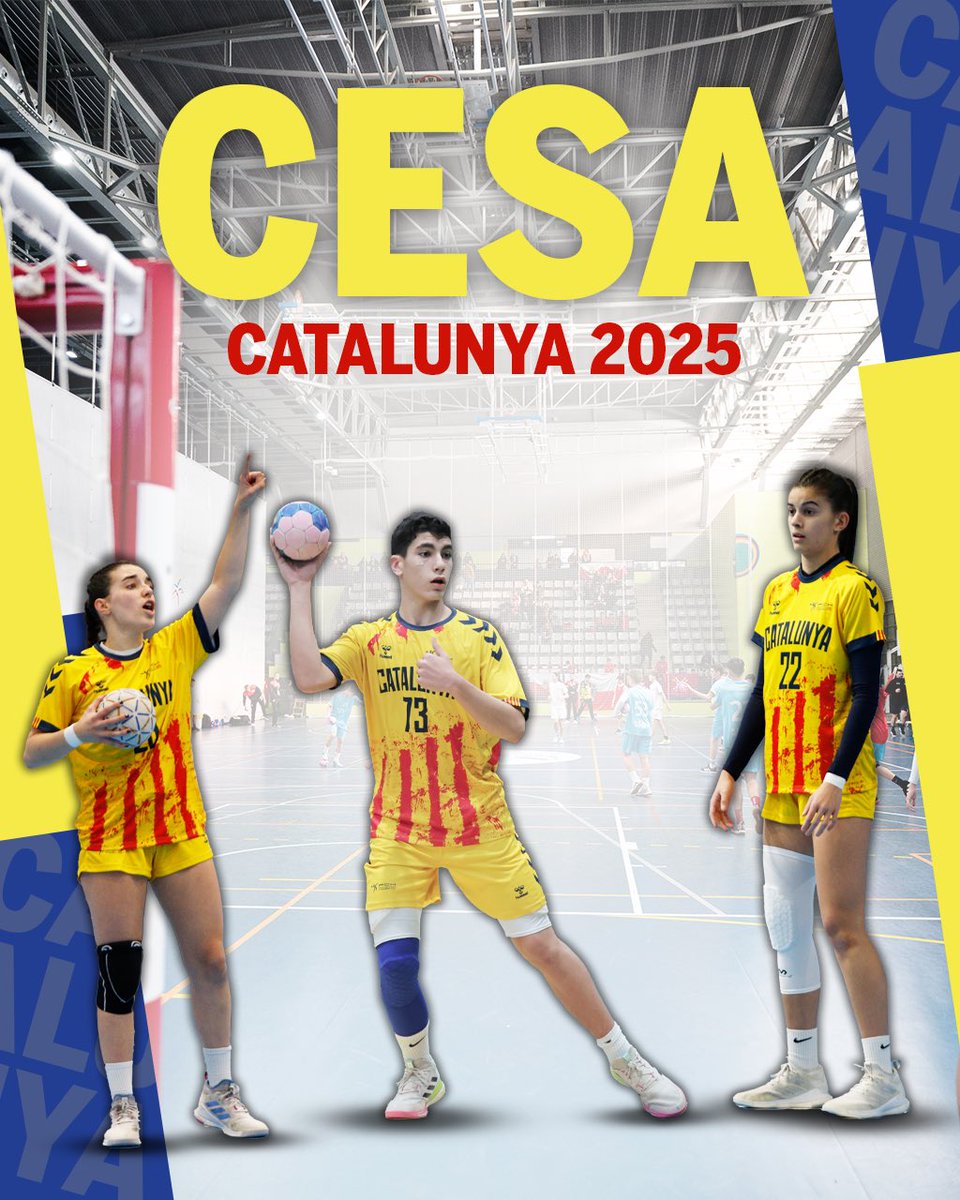 🥳 ¡El CESA seguirá en Cataluña! 🔜 El próximo 2025 el territorio catalán volverá a acoger la fiesta del balonmano base español 💪🏻 ¡Os esperamos!