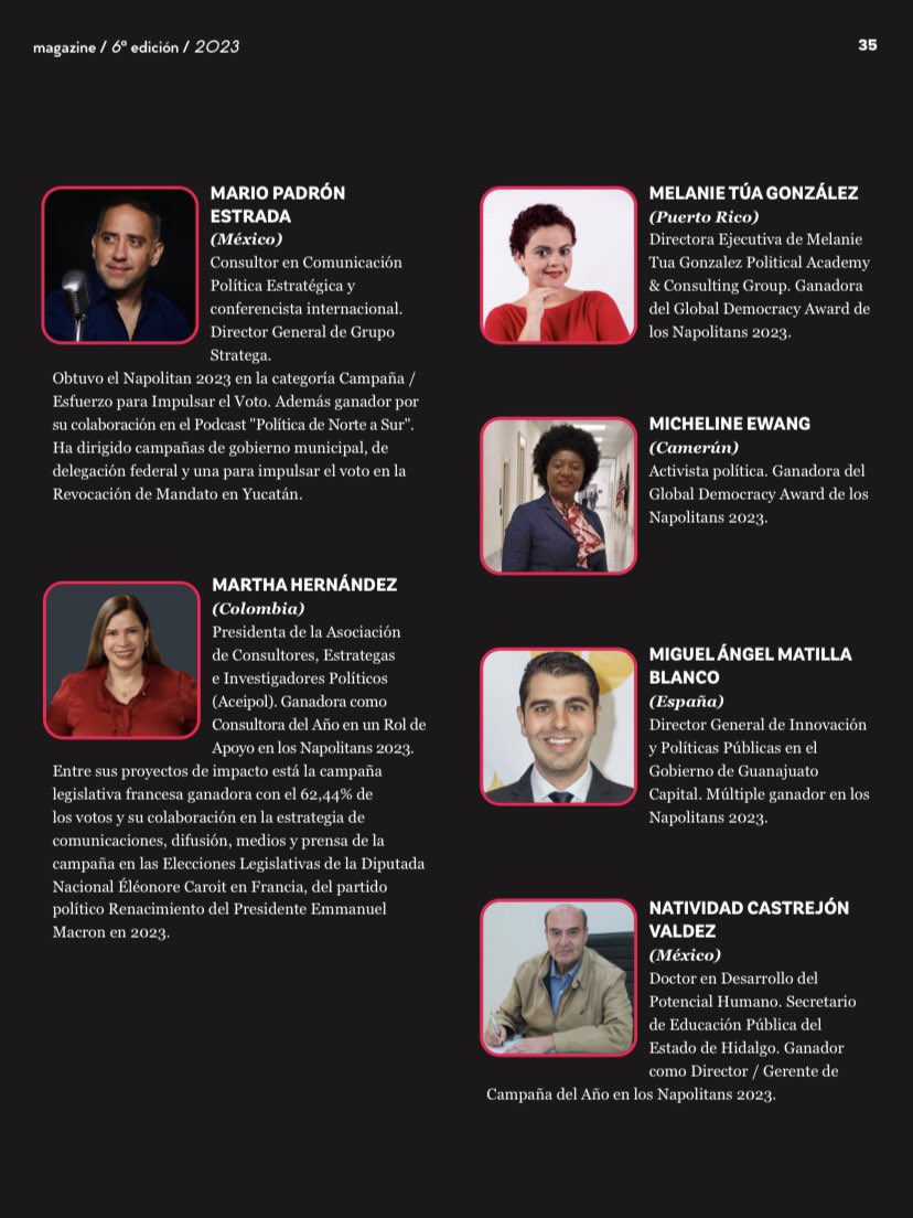 MatillaBlanco's tweet photo. La revista @WCompol 🇺🇸 me incluye por cuarto año consecutivo entre los 100 profesionales más influyentes. ¡Gracias! #Compol100 https://t.co/nvbWaNvDqT