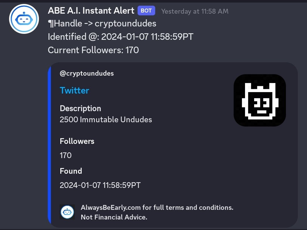 EILabsAI's tweet image. Biggest gainer of the day 📈

.@cryptoundudes identified at 170 now 423,

Lots more Alpha in discord, links in bio