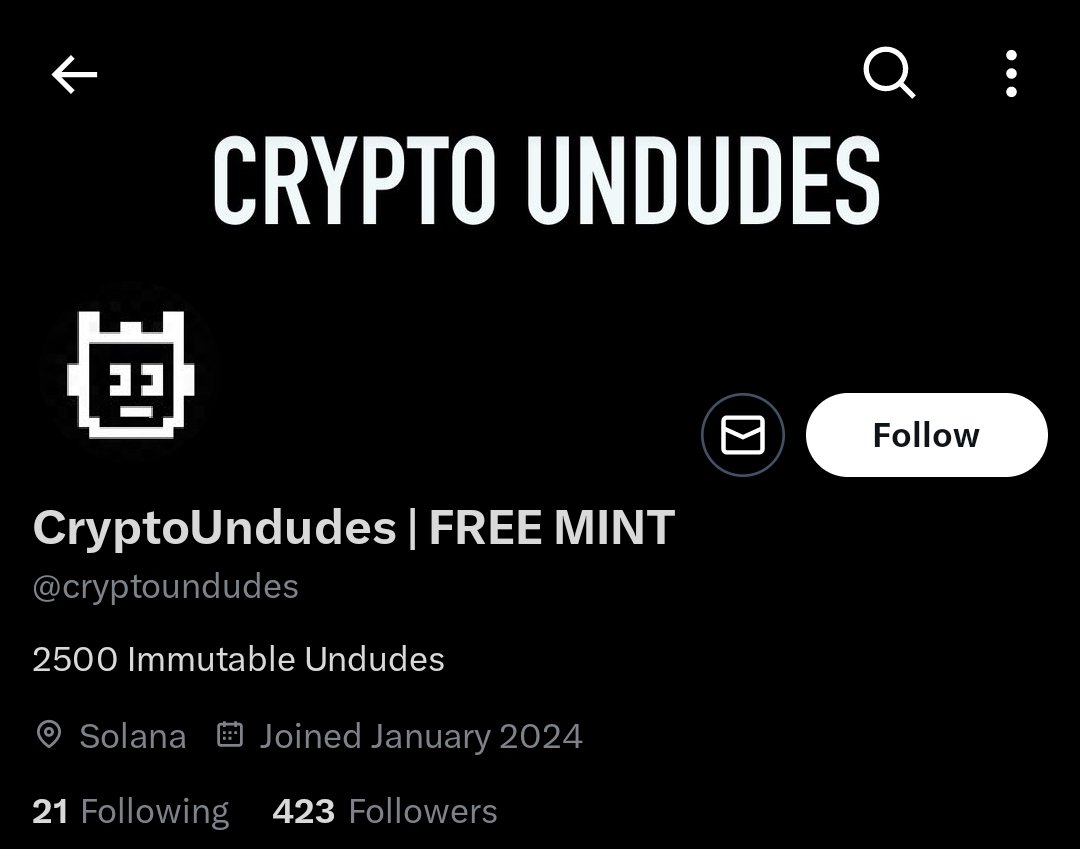 EILabsAI's tweet image. Biggest gainer of the day 📈

.@cryptoundudes identified at 170 now 423,

Lots more Alpha in discord, links in bio