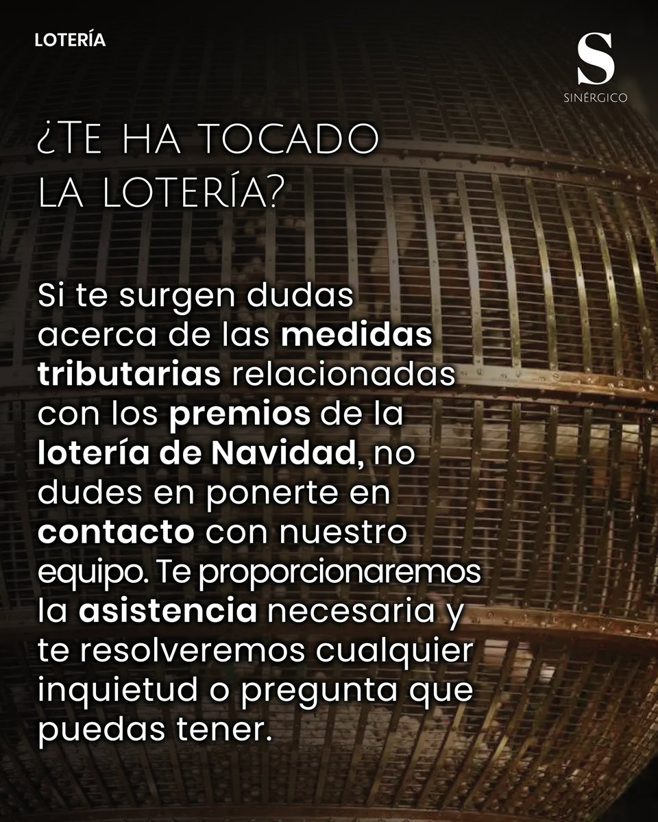 sinergicoglobal's tweet photo. 👨🏻‍💼 Ponte en contacto con nosotros y te asesoraremos:

✉️ Info@sinergicoglobal.com
☎ +34 689 027 494

#loteria #medidas #tributario #premio
#sinergico #sinergicoglobalconsulting #EquipoSinergico https://t.co/fA1MW5Dljp