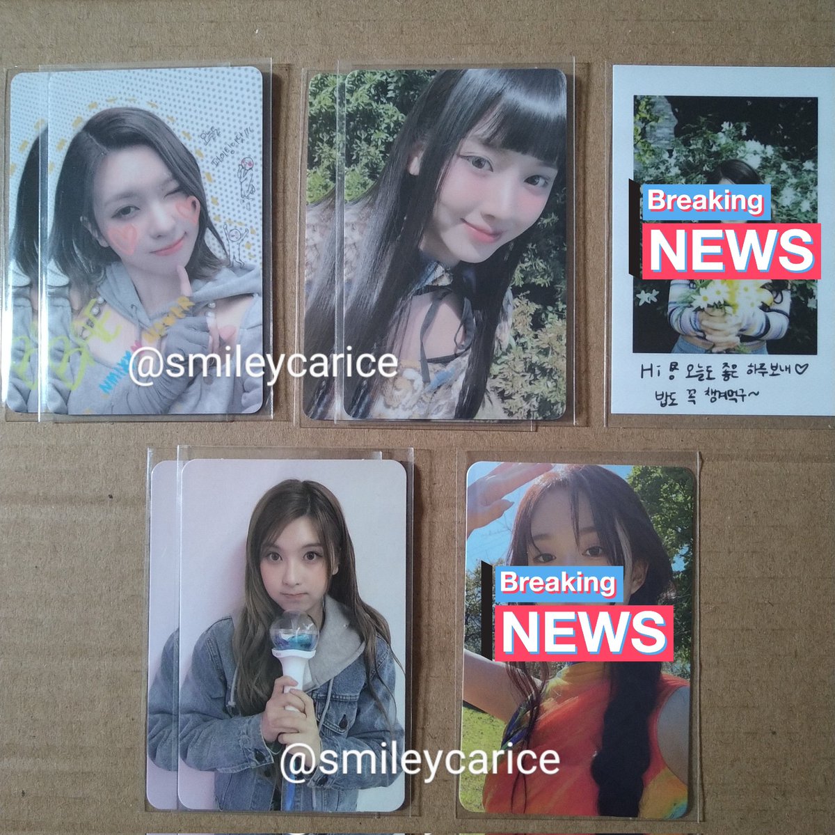 smileycarice's tweet photo. @sbtgirlgroup nmixx nya yuk nder 
kisaran 40k-120k/ea
dom jatim/Jabar https://t.co/9rH3paMWdZ
