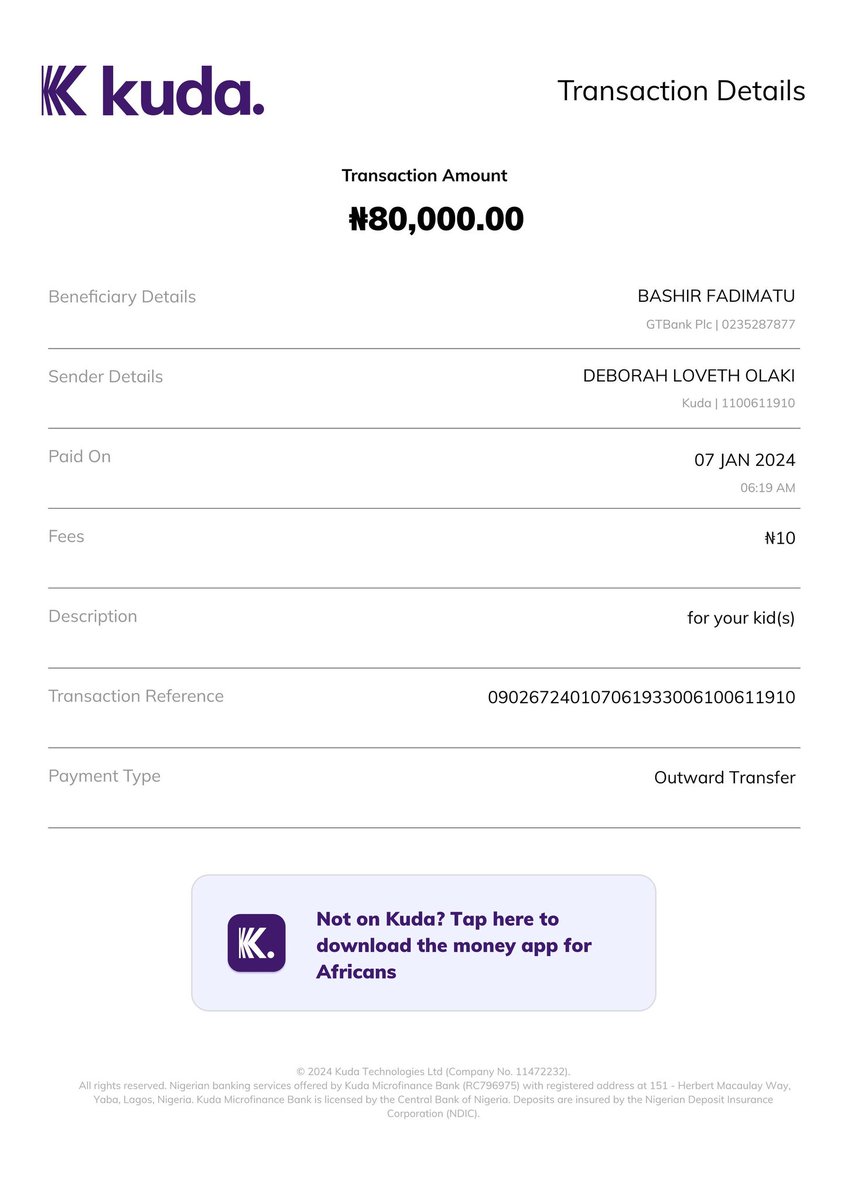 Congratulations to him , ❤❤, done 5 transactions left with 20 more 👏

 Let me bless first 300 retweets and likes, you been there at any moment for Mummy zee Debbie 😭🙏🙏