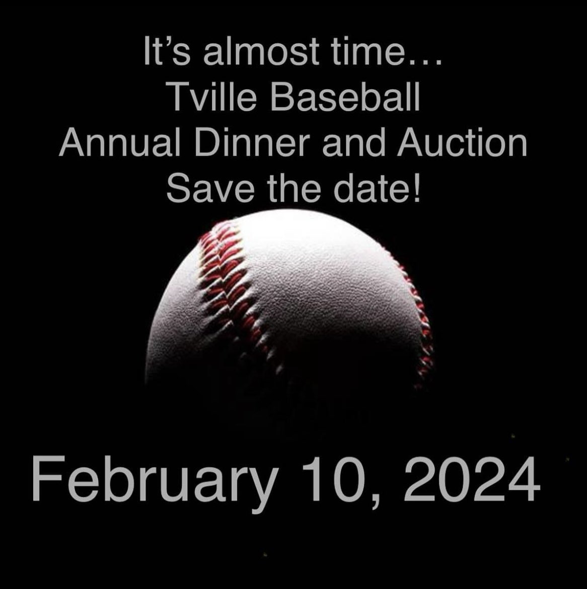 We start planning the Annual Auction in October. It takes a lot of dedication, time, energy to make it a successful night. All money raised goes to players baseball fees, field maintenance &amp; equipment. Let’s make 2024 the best year yet! 27th Annual
#WarriorPride <a href="/Tville_teams/">Taylorsville Athletics</a>