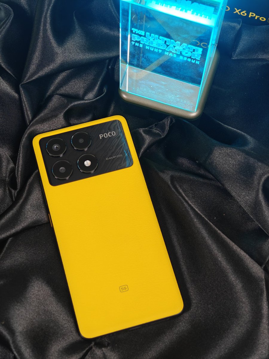 GiriSonnaSeri's tweet photo. Poco X6 pro is a promising mobile. Review and full details coming up soon on #GSSTech

#theultimatepredator #pocox6series #pocox6pro @indiapoco https://t.co/OrgHMziTaB