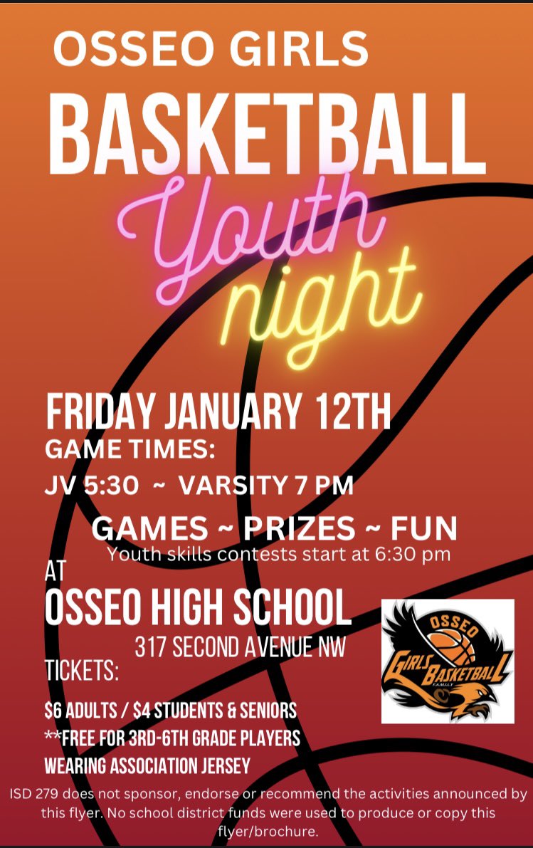 Join us Friday night as we host Youth Night!! <a href="/OMGBAHoops/">OMG Basketball</a>