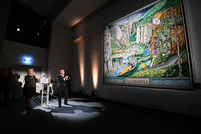 lepopulaire_fr's tweet image. &quot;Aubusson tisse Tolkien&quot; : la première exposition réunissant les 16 tapisseries et tapis de la tenture aura lieu cet été 

lamontagne.fr/aubusson-23200… 

#tapisserie #creuse #culture #litterature
