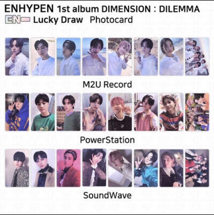 itsfromkr's tweet photo. [READY STOCK] ENHYPEN D:D Photocard Lucky Draw Only Soundwave / M2U Record / Powerstation

✅ CLEARANCE SALE

💰 40K - 56K

✅ Ready Stock
✅ Sudah termasuk packing standard 
✅ Booking event
✅ Voc live shopee
📍 Madiun, Jatim

Shopee
https://t.co/lkMKY5fJOq https://t.co/k6GDSjh06q