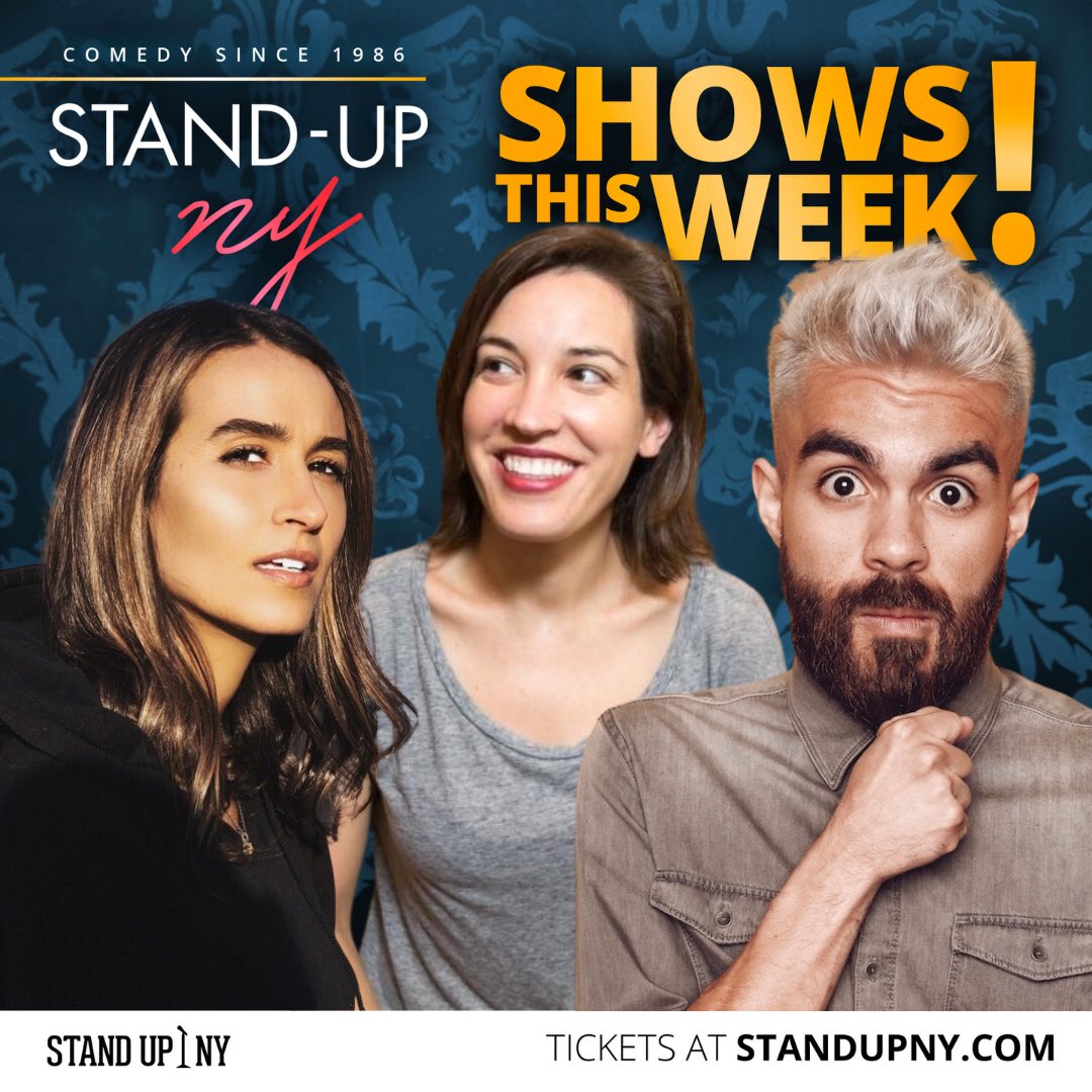 🤣POP-UPS🤣 🥰HEADINERS🥰 😁NICE JEWISH COMICS‼️ ✨OH MY!🤯 🎟️TICKETS🎟️ and ✨LINEUPS✨ at standupny.com/upcoming-shows…