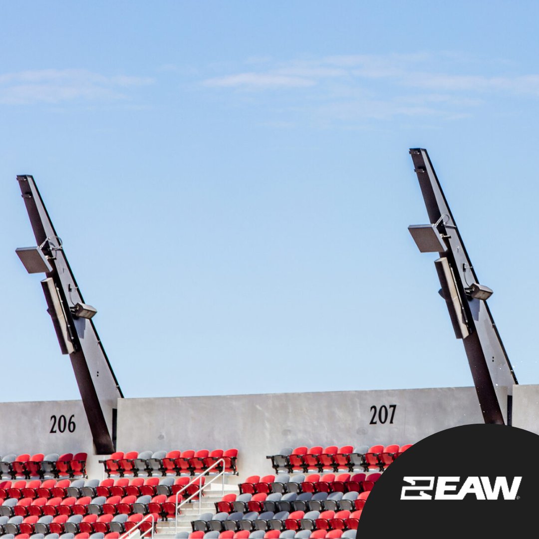Snapdragon Stadium posed a unique challenge in integrating speakers seamlessly without compromising the venue’s aesthetics.

To address the need, audio and video design firm WJHW partnered with Clair Global Integration.

Read the case study here - eaw.com/case-studies/s…