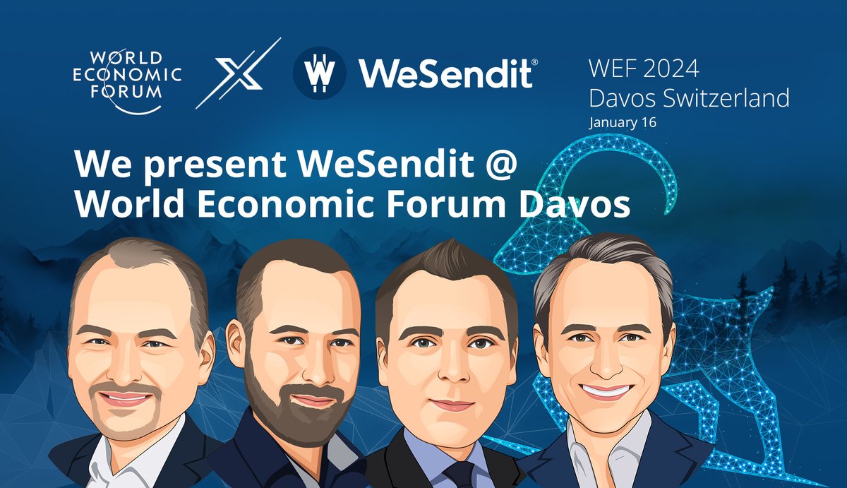 WeSendit's tweet photo. Don't miss our keynote presentation at #WEF in #Davos2024, where  we'll delve into the future of Web3 Cloud compared to Web2. Learn about  the groundbreaking changes in the digital world and how we're  positioning WeSendit in this market. #Web3 #Web2 #WEF https://t.co/UrgBBVbfYK