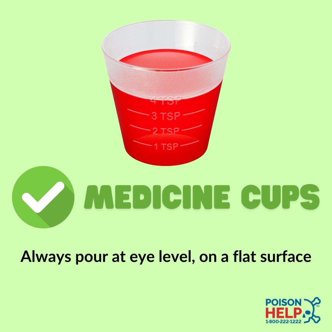 MNpoisoncenter's tweet photo. Sick #child?
#PreventPoison by:
✅Using the dosing spoon, cup or syringe that came with the #medicine
✅Following all the medicine instructions
✅Keeping medicine #upandaway from #children
Questions?☎️Call 1-800-222-1222 for #epert advice.
#PoisonHelp https://t.co/mGFTEFyPT8