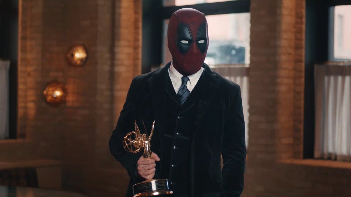 Football documentary Welcome to Wrexham took home five awards at the 2023 Creative Arts Emmys and Ryan Reynolds appeared in a thank you video dressed as Deadpool. bit.ly/4aHLJRj