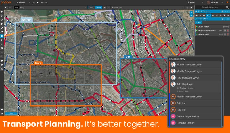 🏁 Day 2 of the 103rd Transportation Research Board is underway!

Find Podaris at booth 1217 and learn more about how the web-based collaborative platform can help improve your public transit planning and multi-modal accessibility analysis.

#TRBAM #TRB2024