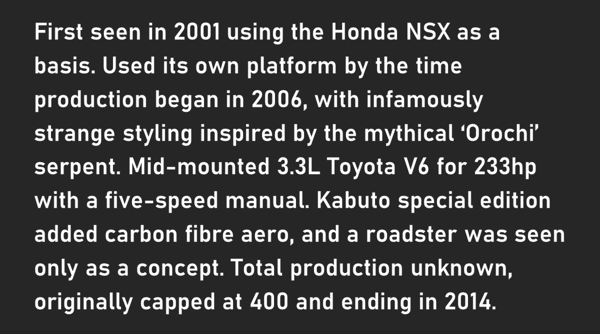 Obscure Supercars tweet media