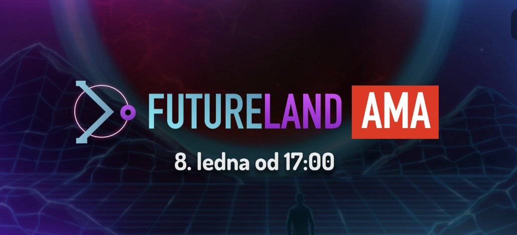 Zveme vás na živé setkání AMA, které se bude konat dnes v 17:00 na Discordu Futurelandu.🚀

Během této události se s vámi podělíme o naše vize a plány pro nadcházející období, a zároveň se společně ohlédneme za minulým rokem.💫

Nenechte si tuto událost ujít! 🔥
👉