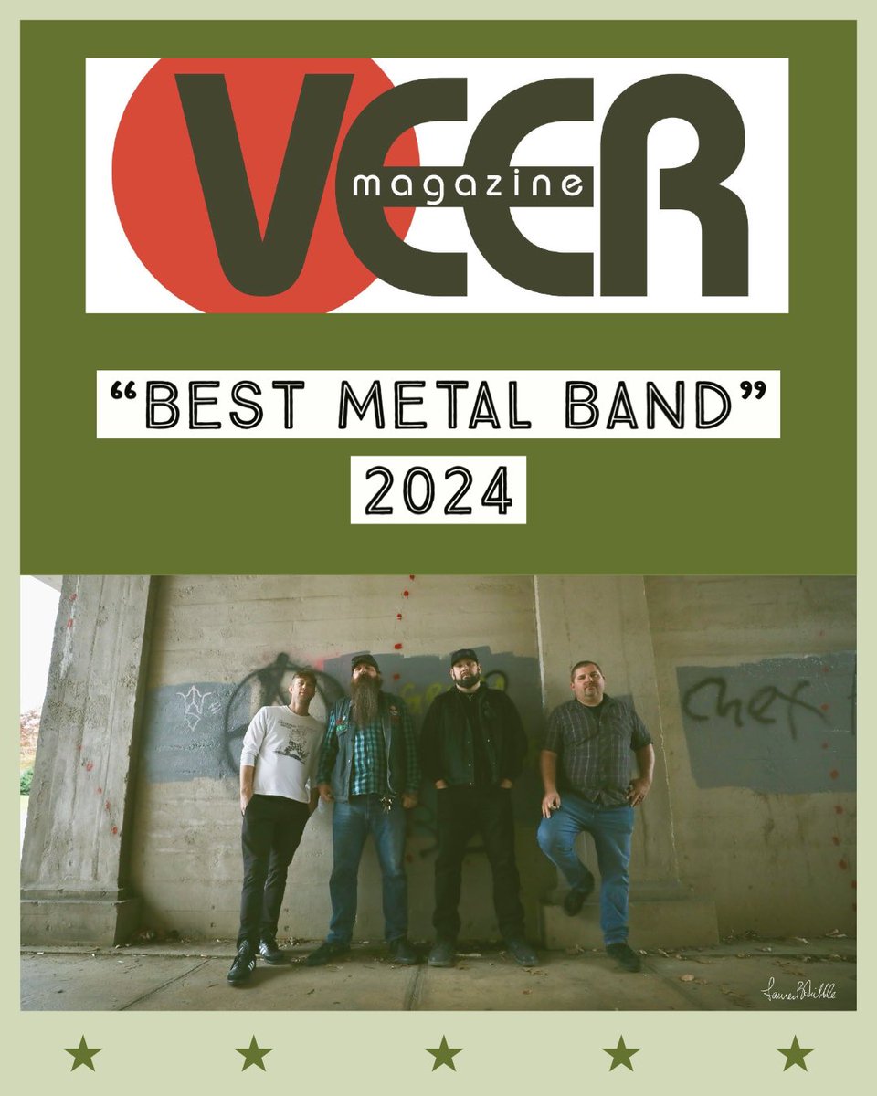 thenewmutinyvb's tweet photo. Always #humbled to be included in @veermagazine βs #musicawards with the best #musicians #artists and #creatives here in #hamptonroads #virginia Being recognized is an award itself. #thenewmutiny #bigriffs #cantstopwontstop #original #music #band #metal #metalband #rocknroll https://t.co/KmdBHUprX0