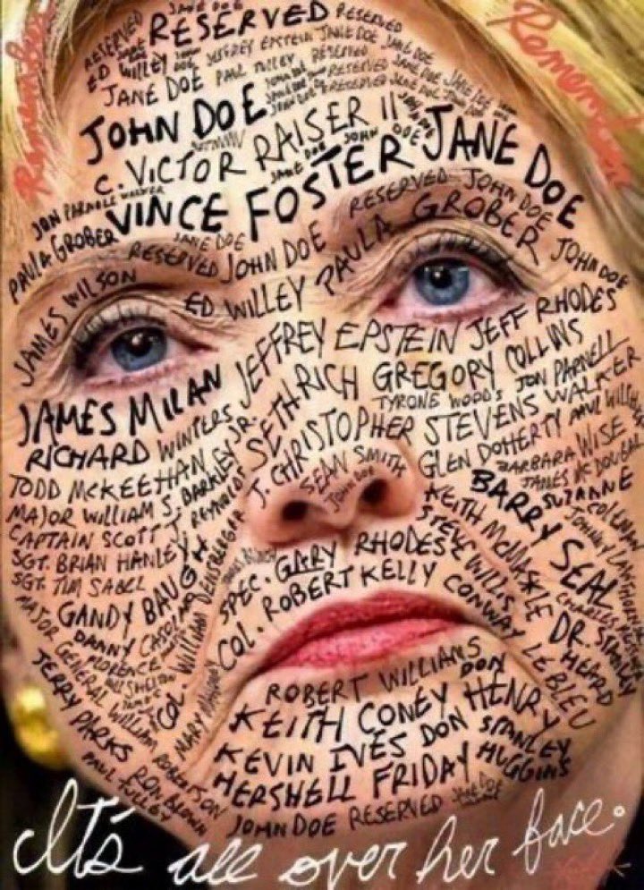JAmy208's tweet image. Evil wench ~
#ClintonBodyCount
#ClintonCrimeFamily
