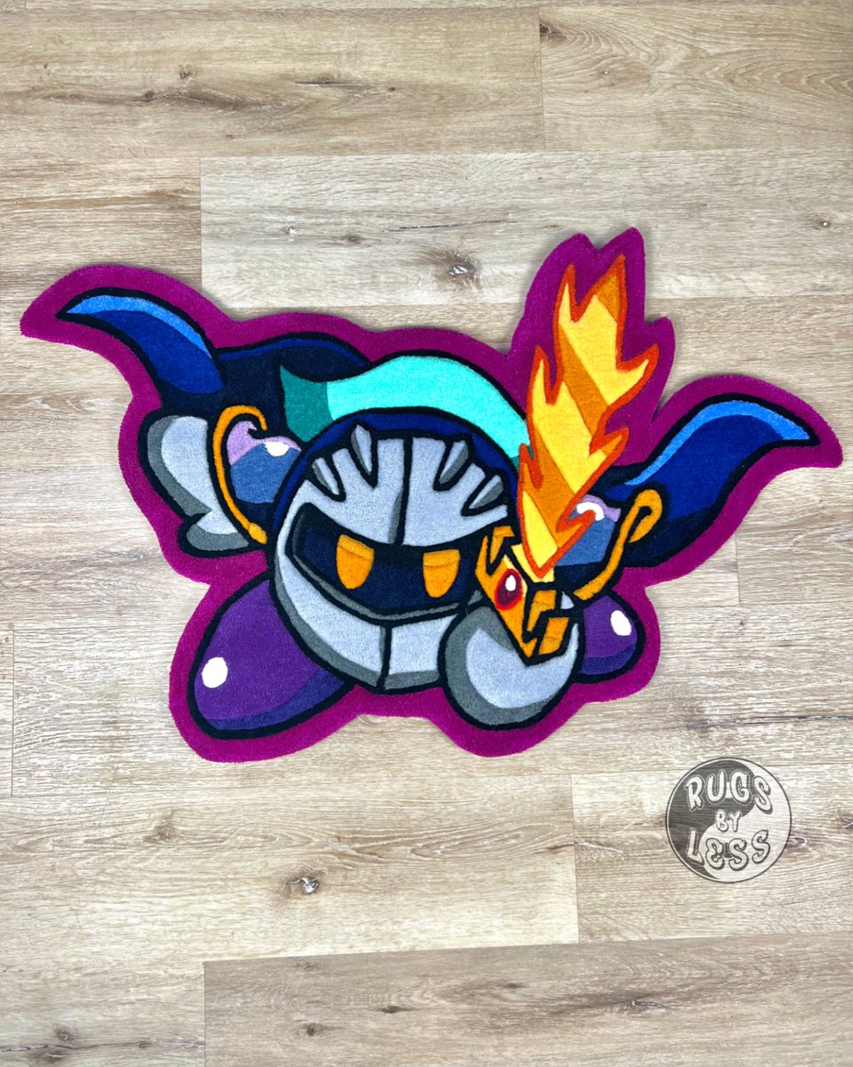 lessvacancy's tweet photo. Meta knight rug 🗡️🔥 https://t.co/cRu5Jtn6p6