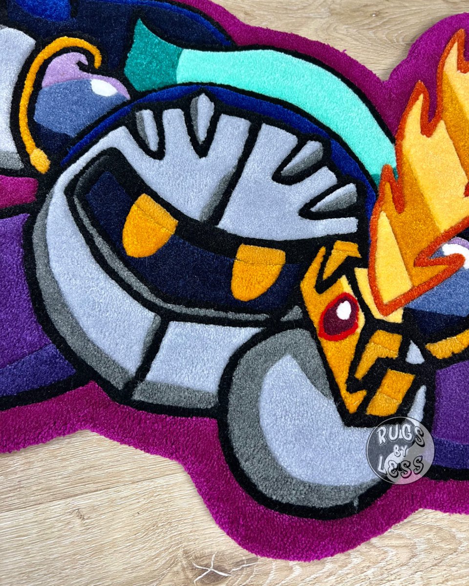 lessvacancy's tweet photo. Meta knight rug 🗡️🔥 https://t.co/cRu5Jtn6p6
