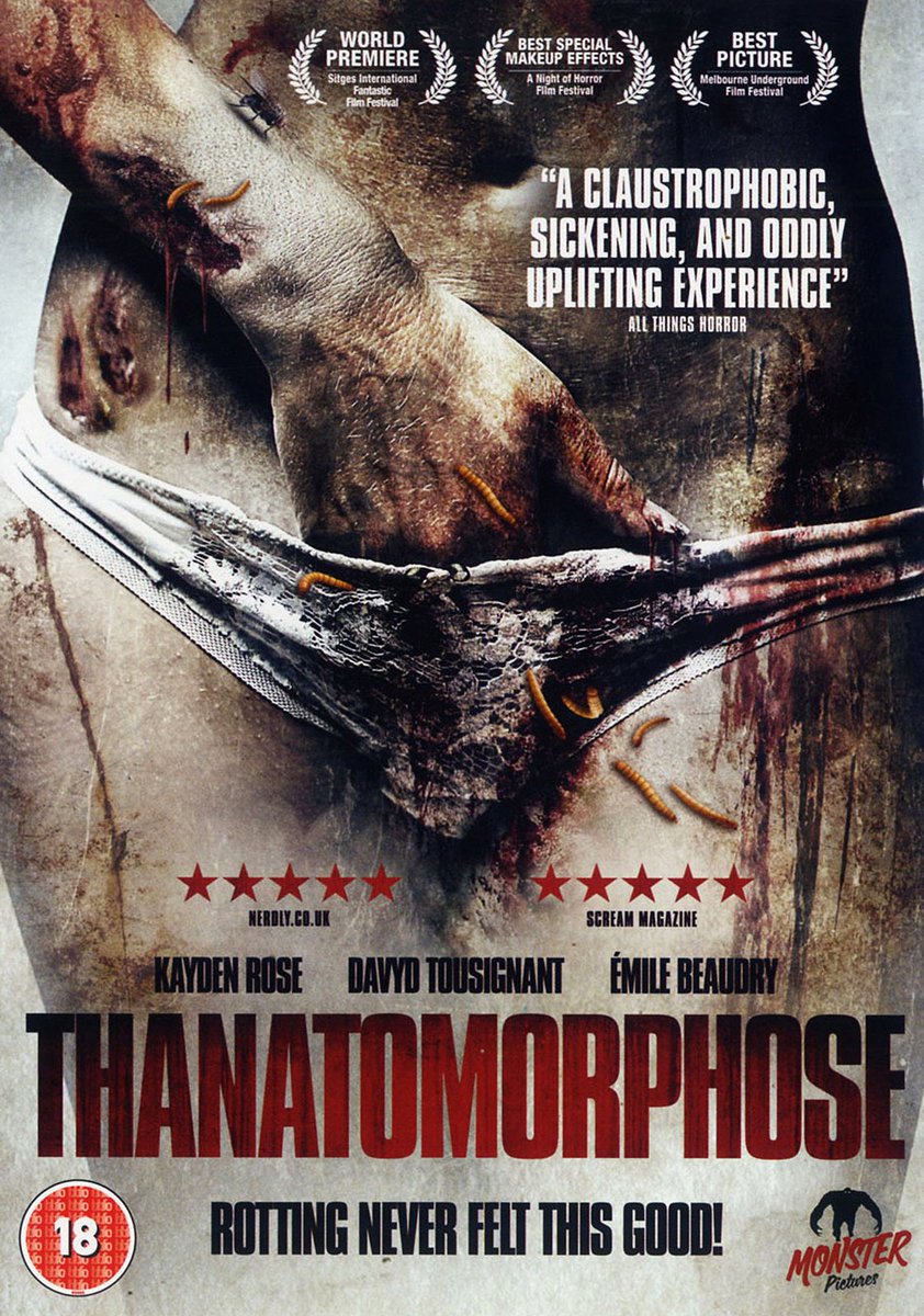 Most Disgusting and Disturbing Movies Thread 🔞🔞🔞

1. Thanatomorphose 2012 🔞