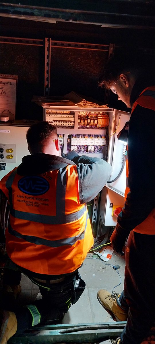 A local hospital needed our help...

Wilson Group were called about a faulty submersible pump. 

Our team removed and dismantled the pump, later fitting a brand new star delta starter. Finally, they tested and commisioned the pumps, which were working perfectly.

Well done lads!