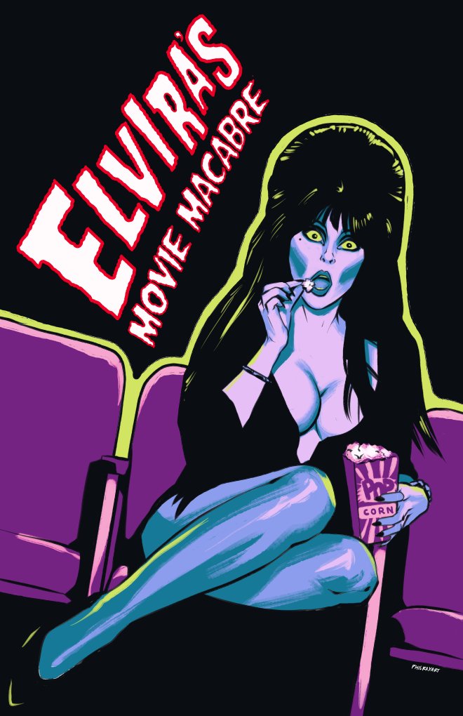 philrayART's tweet photo. Elvira's Movie Macabre poster 
My links: https://t.co/cQi5wSZDDi
#elvira #80s #horror https://t.co/q1MDkrUyYh