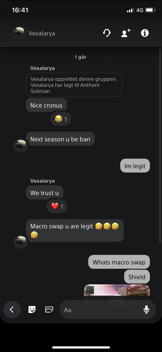 Anthoni_Soliman's tweet photo. I guess i can take a 2 season break and still get accused for cronus🤣 https://t.co/J87K7vwxHG