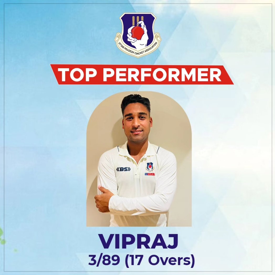 UPCACricket's tweet photo. #TeamUPCA is in a good position at Stumps on Day 2οΈβ£ thanks to the amazing performance of #Aditya, #Shiven & #Vipraj An exciting Day 3οΈβ£ awaits us. πͺπ»
#ColCKNayudu #UPCA https://t.co/3nvu99yDVP