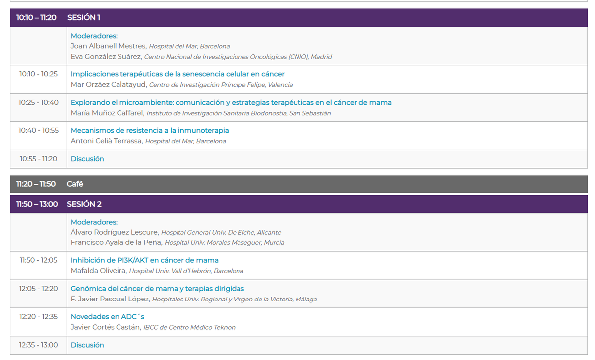 GEICAM - Cáncer de mama tweet media