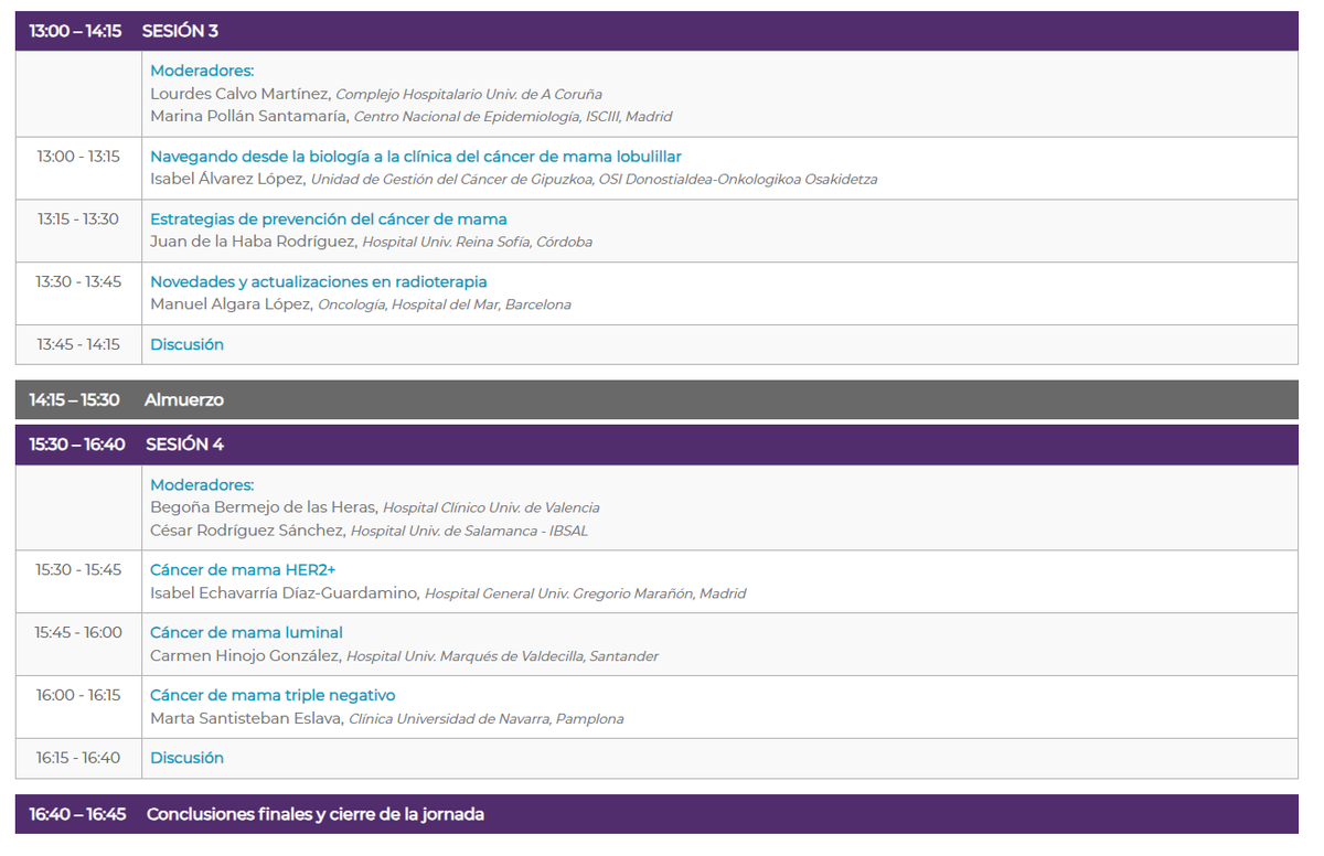 GEICAM - Cáncer de mama tweet media