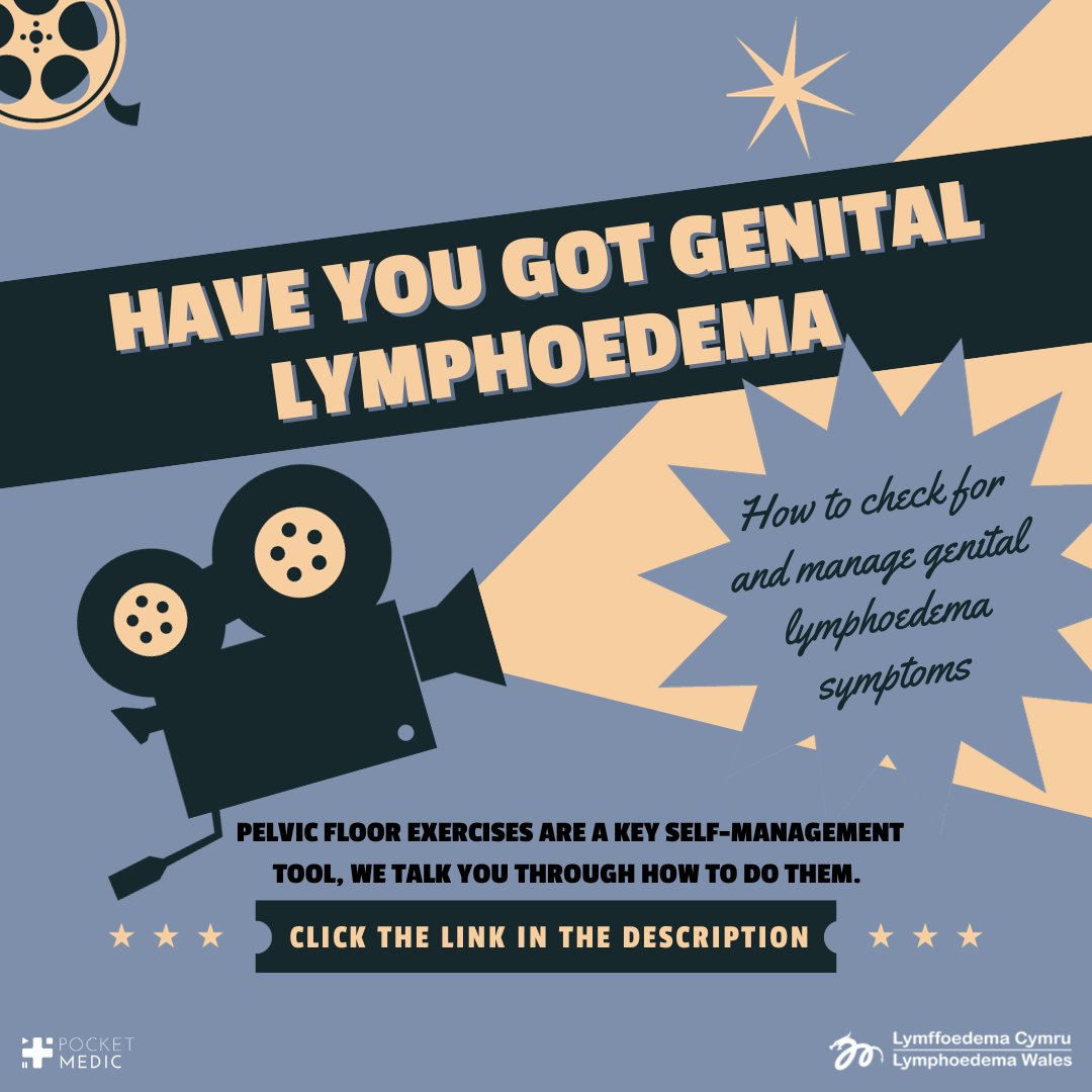 This film shows you how to check for and manage genital lymphoedema symptoms. Click here to watch our video: pocketmedic.org/lymph-patients #videos #lymphoedema #raisingawareness #lymphoedemawales #lwcn #lymphoedemawalesclinicialnetwork #genitallymphoedema