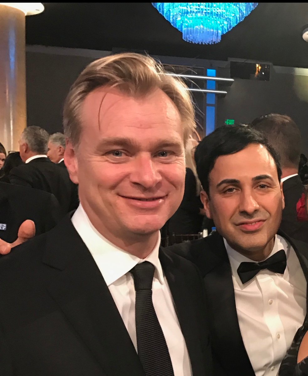 So happy Christopher Nolan won last night at the Golden Globes. Without a doubt he is the #1 best Director alive. #GoldenGlobes