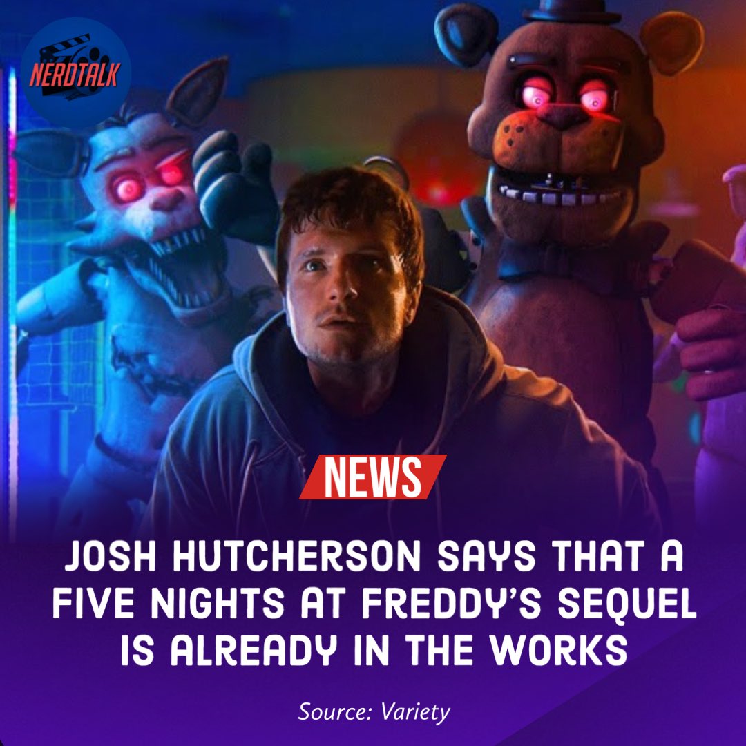 NerdtalkYT's tweet photo. (Via: @Variety)
#fivenightsatfreddys #movienews https://t.co/Fvfw3JrPjH