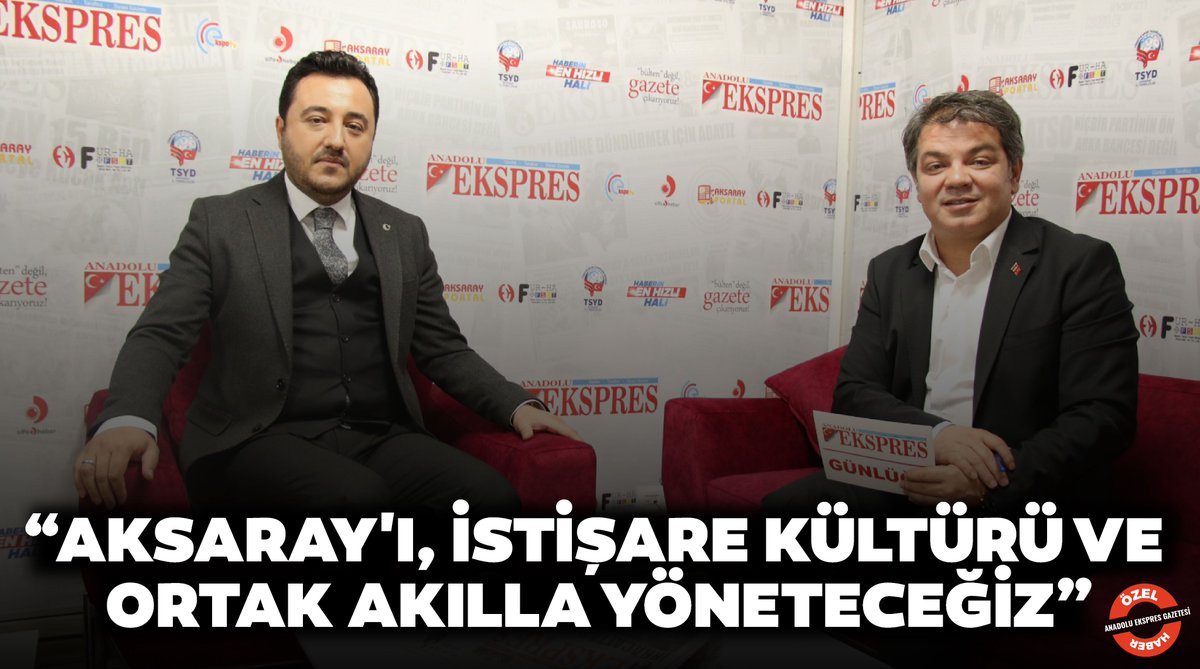 anadolu_ekspres's tweet photo. “Aksaray'ı, İstişare Kültürü ve Ortak Akılla Yöneteceğiz”
Kaynak Linki = https://t.co/bA0UBtxpza
#aksaray #baydar #AKP https://t.co/CreDYNkbwR
